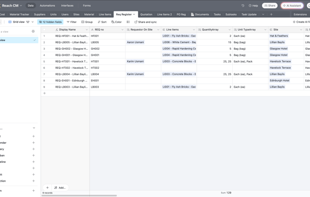 Ai airtable database