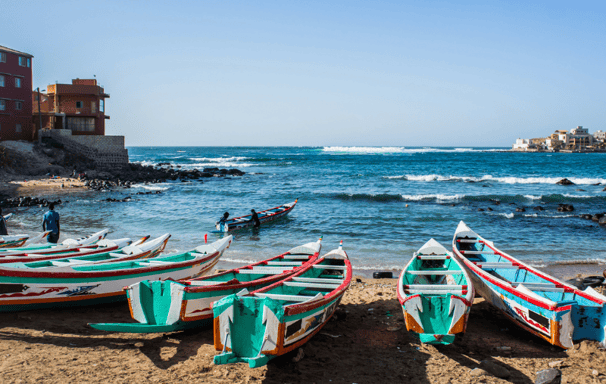 Bahía de Ngor en Dakar