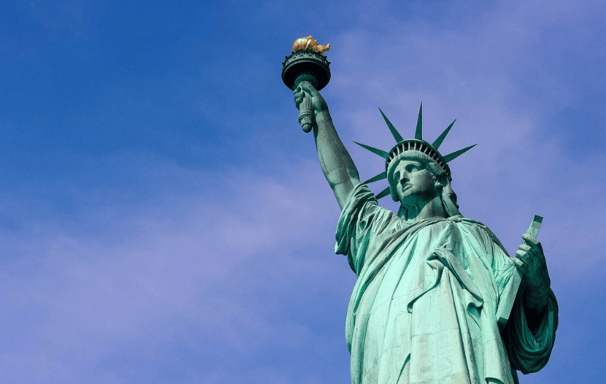 Estatua de la Libertad en Nueva York