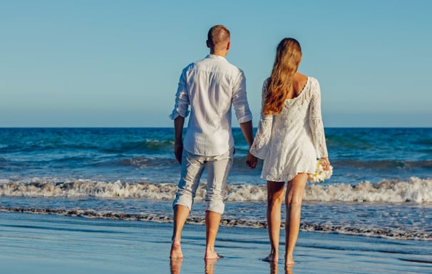 Couple on the beach