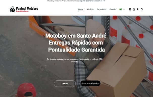 Pontual Motoboy - Empresa de Motoboy em Santo André