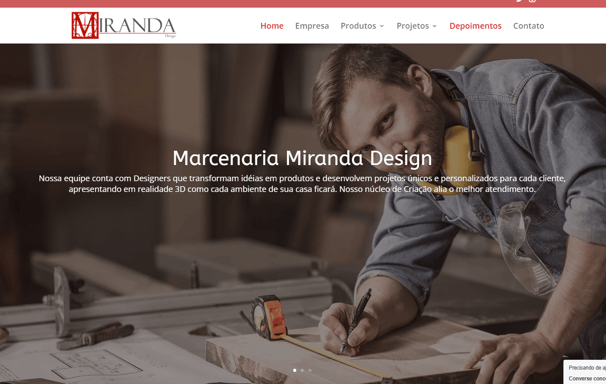 Marcenaria Miranda Design, localizada em Santo André