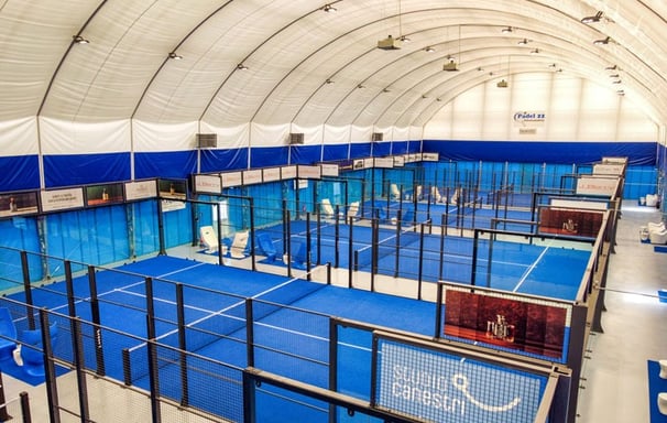Add padel courts to your enterprise and foster team spirit whilst promoting wellbeing