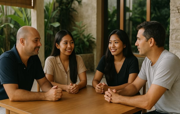 The Vision Immo Bali team — experts in real estate development, project management, and investment s