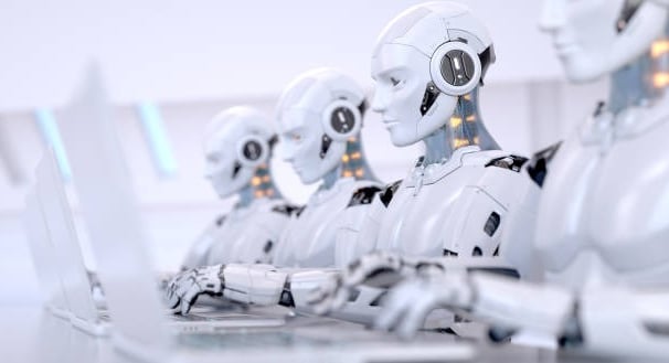 robot writing prompt
