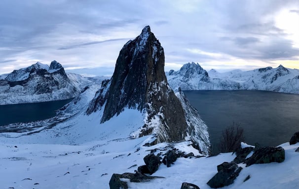 fjord norvégien Senja island