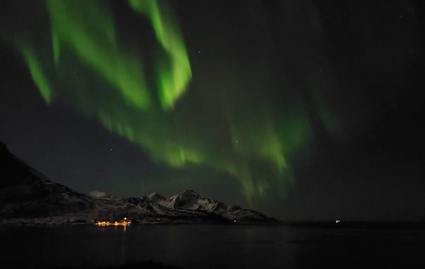 Aurores boreales Norvège Laponie