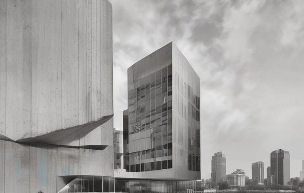 worm's-eye view photography of concrete building