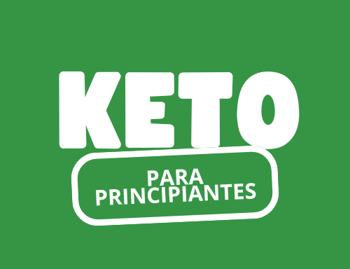 a green background with a white sign that says keto