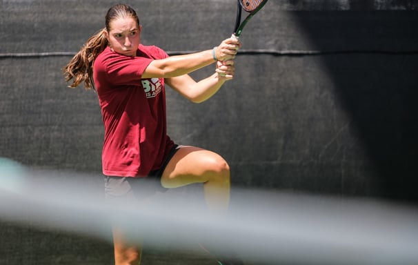 WTA professional tennis player working with Cesar Performance Coach