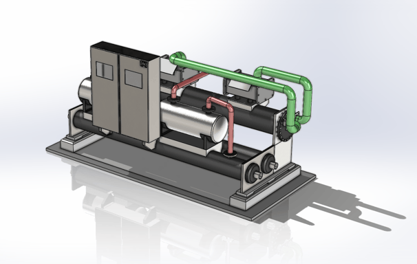 water cooled chiller