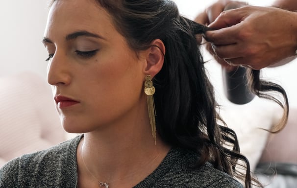 Séance maquillage