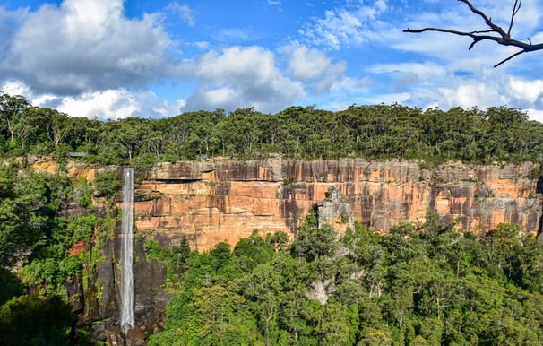 The Fitzroy Falls in New South Wales