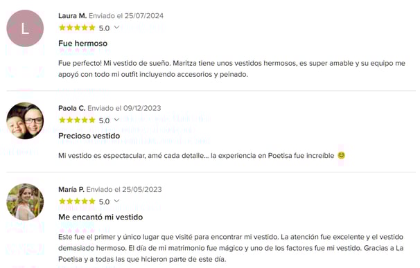 vestidos de novia recomendados en Bogotá