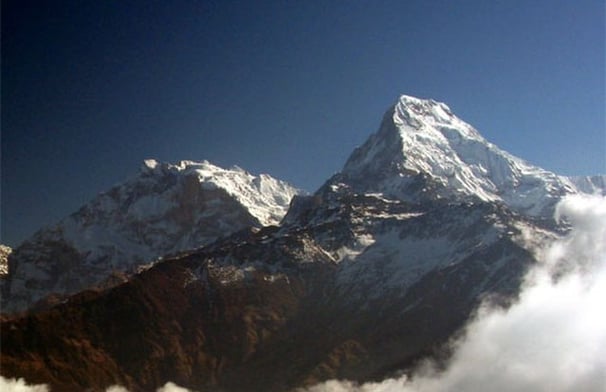 Annapurna range Himalayas - Nepal tour package