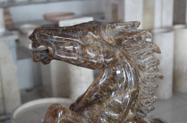 Horse Natural Stone Handicraft Homepage Nussen Living