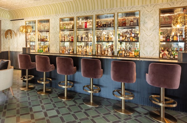 Cocktail Bar at Villa La Gratitud in Marbella