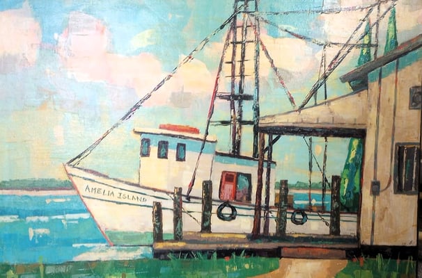 boat in amelia island