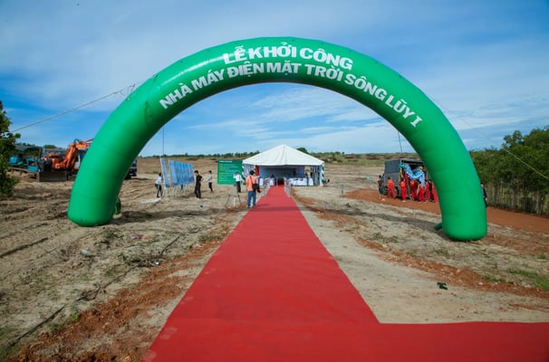 cổng hơi thông điệp xanh
