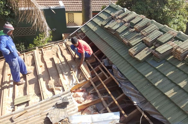Roof pitch alignment for seamless water run off, Blairgowrie