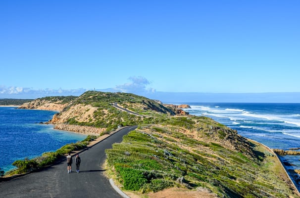 Hiking to Point Nepean, at the tip of the Mornington Peninsula