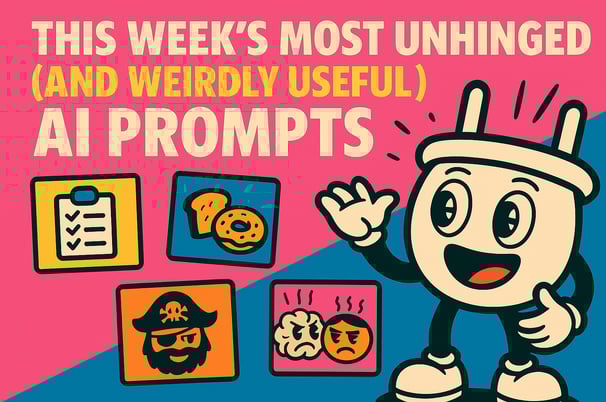 Cartoon-style digital illustration featuring Plugsy, a cheerful plug character, gesturing toward bol