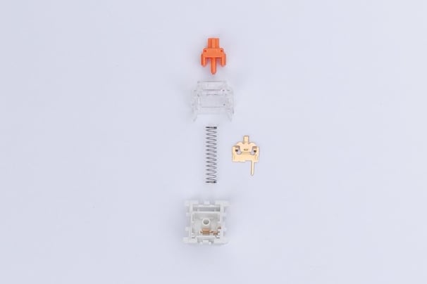 red switch, Einzelteile, keyboard switch, Tastatur switch, mechanisch