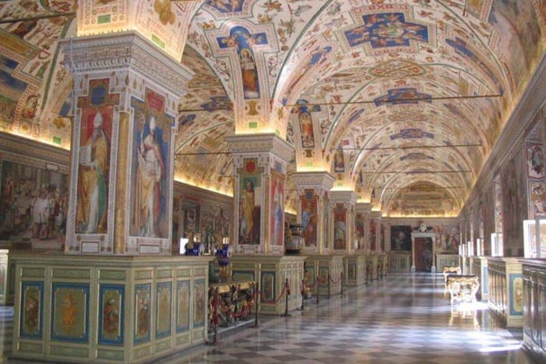 The Vatican Library, where the historic manuscript was analyzed