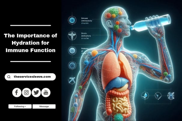 Importance of Hydration for Immune Function | Purchase Your Water Container Sleeve Here