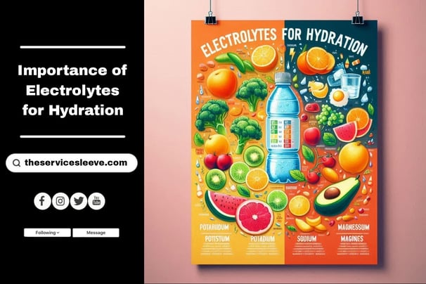 Electrolytes for Hydration | Get Your Protective Water Container Sleeve Today | Stay Hydrated