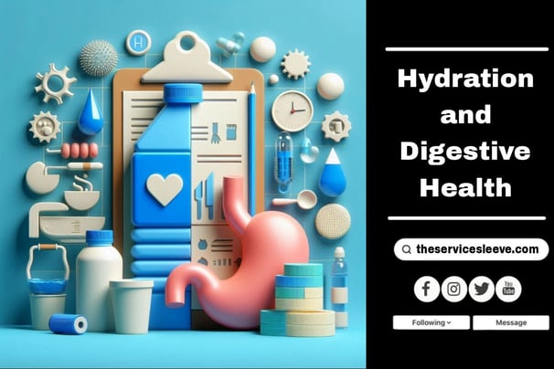 Hydration for Digestive Health | Stay Hydrated! Purchase Your Protective Water Container Sleeve Here