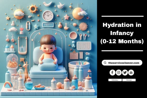Hydration for Different Age Groups | Purchase Your Infants' Water Container Sleeve from Here |