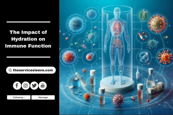 Impact of Hydration on Immune Function | Get Your Water Container Sleeve Here