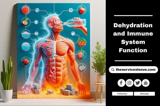 Dehydration and Immune System Function | Purchase Your Water Container Sleeve Here
