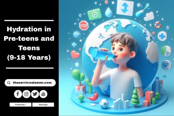 Hydration for Pre Teens & Teenagers | Purchase Your Water Container Sleeve from Here |
