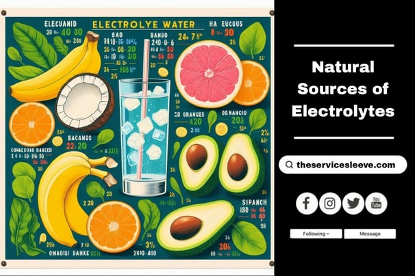 Natural Electrolytes for Hydration |Get Your Protective Water Container Sleeve Today | Stay Hydrated