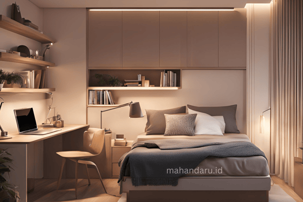 design tempat tidur minimalist