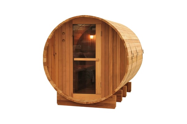 Red Cedar Barrel Sauna  2 persons 120x185x200cm - 4FT