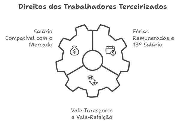 direitos dos trabalhadores terceirizados 