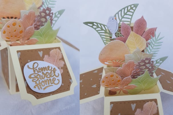 Handmade Fall Pop Up Card Ideas to Make Autumn Handmade Greeting Card