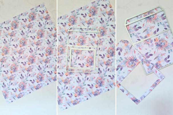 How to make a 3D shadow box card, Handmade 3D card idea