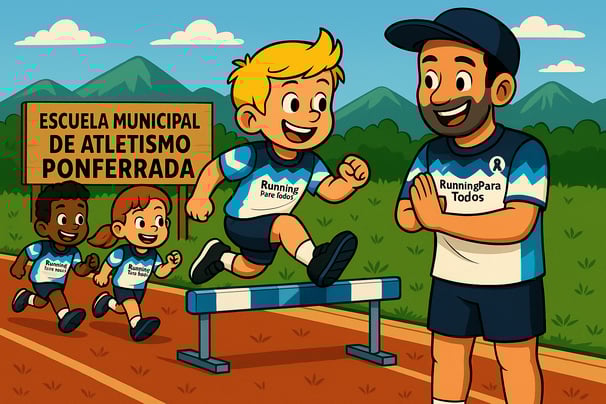 Escuela Municipal de Atletismo en Ponferrada el Bierzo