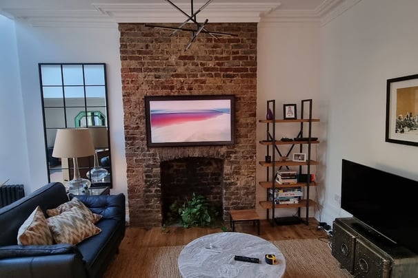 Enhanced TV Wall Mounting with concealed cables. MountMyTV