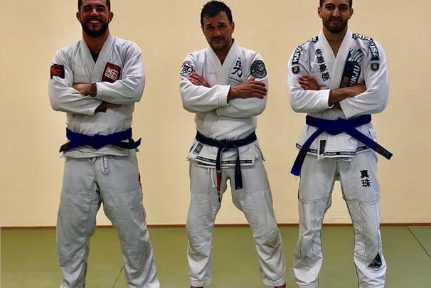 cours de jiu-jitsu à la salle de sport '' fit & bike '' à Vésenaz