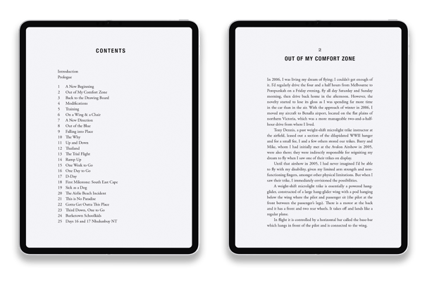 On a wing and a chair, Books, typesetting by Michelle Pirovich, Squeezebox