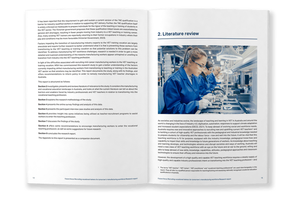 Future Focus research report, typesetting by Michelle Pirovich, Squeezebox
