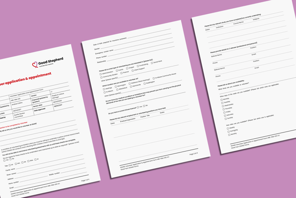 Forms, typesetting by Michelle Pirovich, Squeezebox