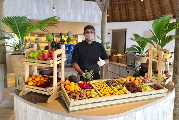Gili Lankanfushi breakfast buffet