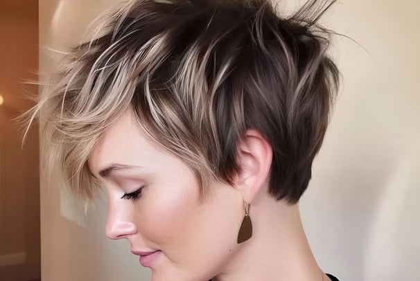 Pretty hair color