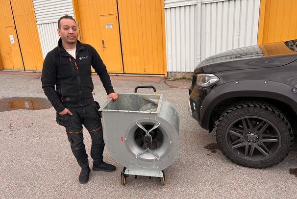 Frånluft motorn - Västerås